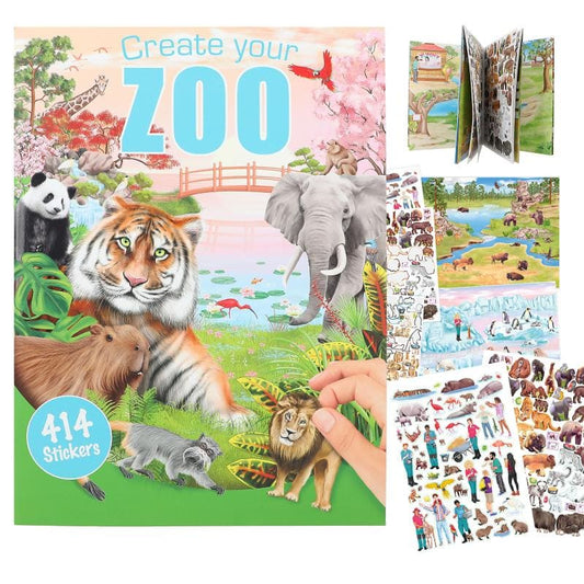 Boomerang Equestrian - Create Your Zoo Activity Book