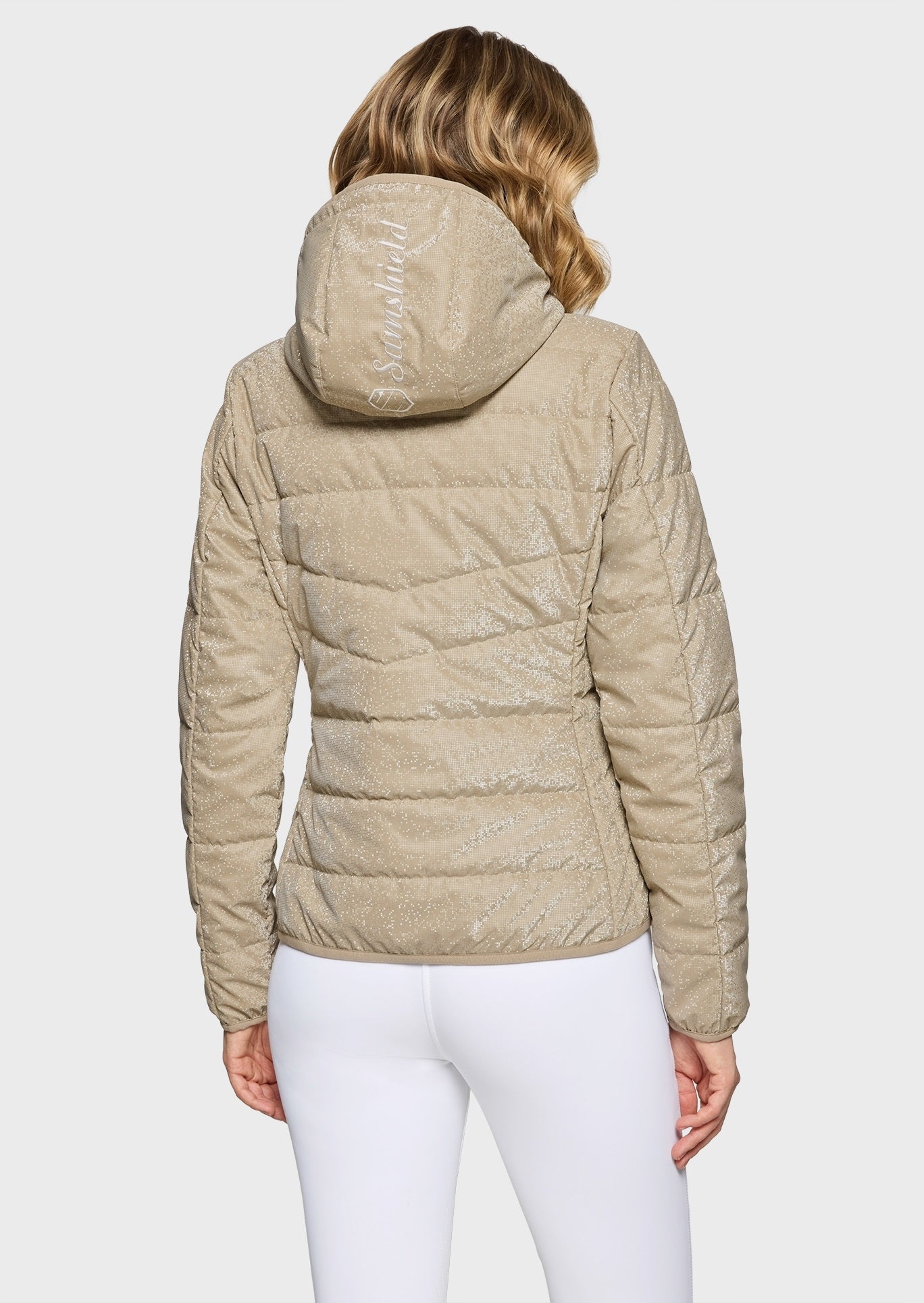 Samshield Ladies Puffer Jacket Davos Ice Sand