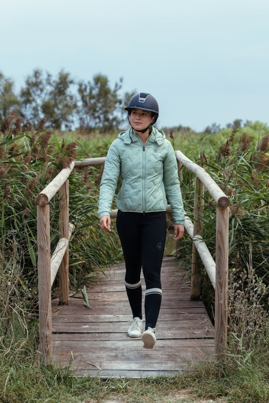 Samshield Ladies Puffer Jacket Davos Pistaccio