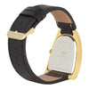 Dimacci Ladies Deauville Gold Watch With Black Leather Straps - Watch