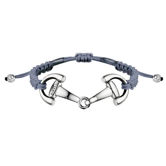 Dimacci Ladies Nice & Easy Bracelet Grey/Stainless Steel Clasp - Bracelet