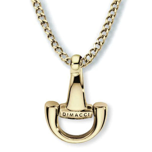 Boomerang Equestrian - Dimacci Ladies Secret Necklace Gold Pendant