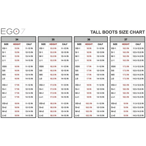 EGO7 Aries Tall Riding Boots Black - Riding Boots