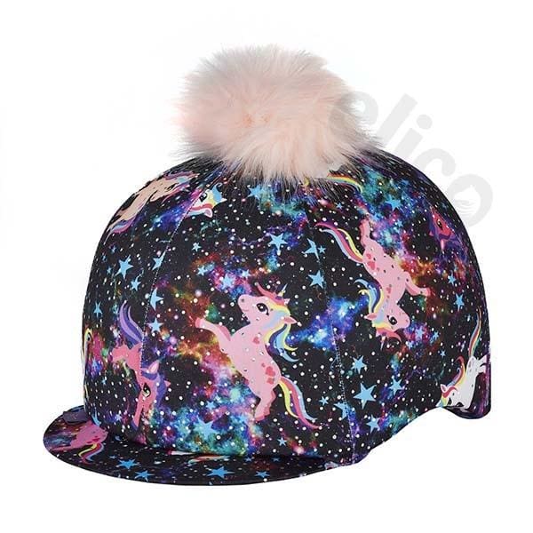 Elico Pony Fantasia Lycra Hat Silk - Hat Silk