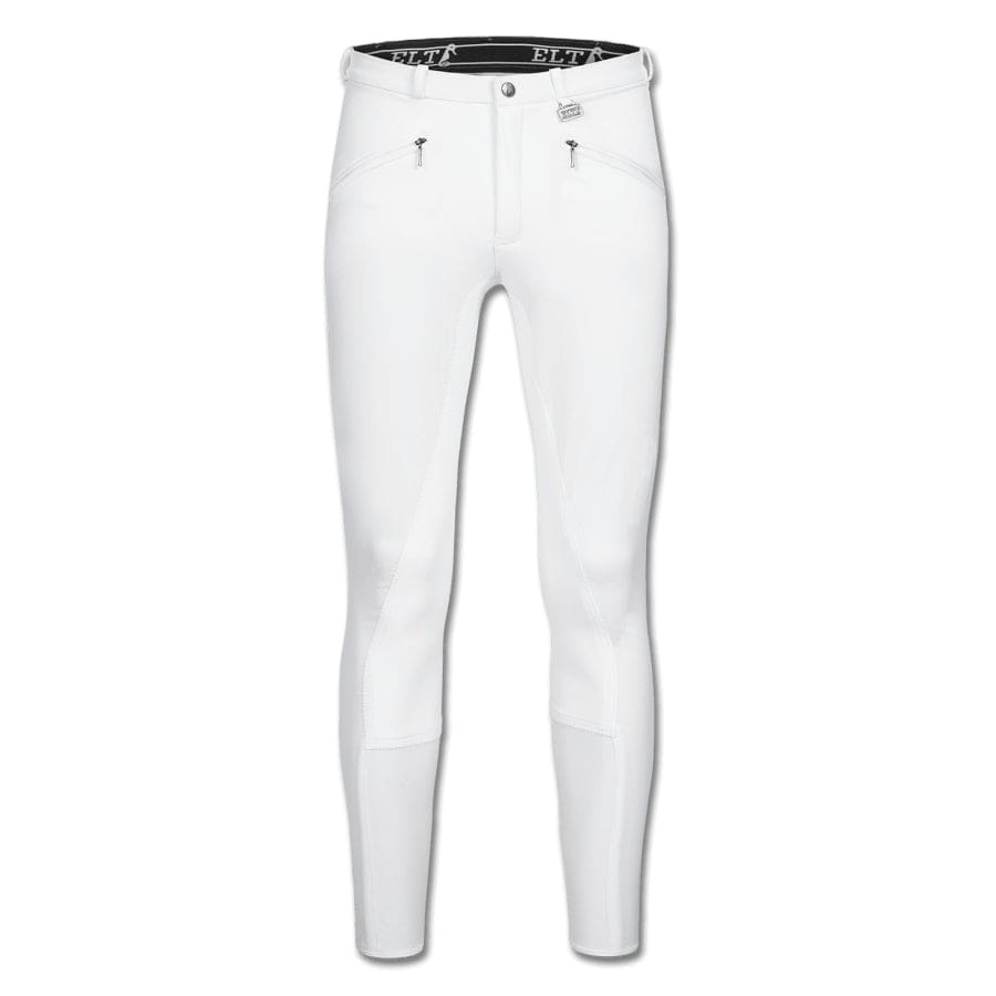 Boomerang Equestrian - ELT Junior Fun Sport Breeches White