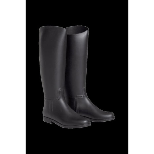 Boomerang Equestrian - ELT Star Long Rubber Riding Boot Black