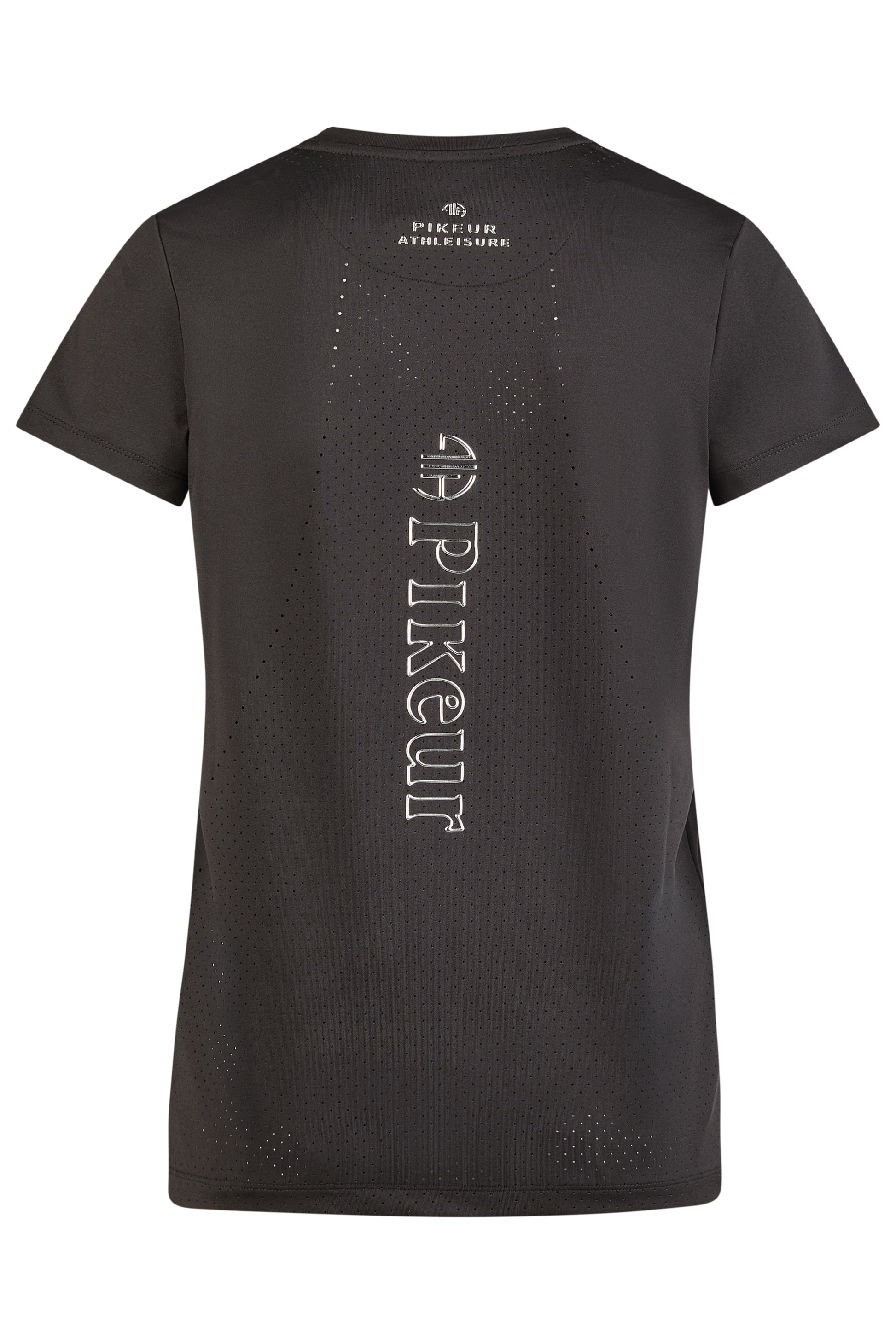 Black T-shirt on a white background