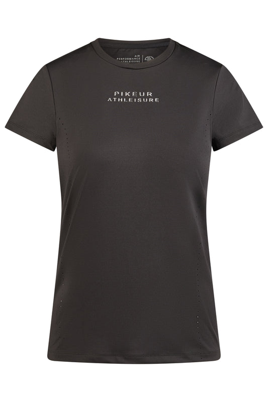 Black T-shirt on a white background