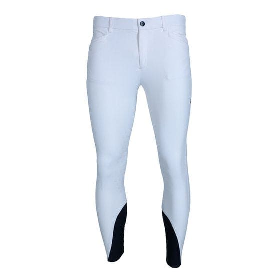 Eqode Men’s Knee Grip Breeches Davis White - Men’s Breeches