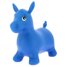  Equi - Kids Inflatable Horse Space Hopper Blue