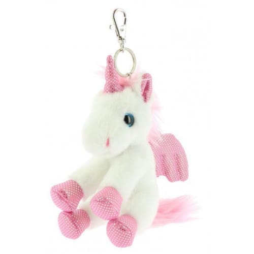 Boomerang Equestrian - Equi-Kids Unicorn Cuddly Toy Keyring