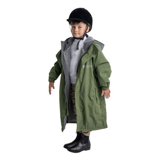 Equicoat Pro Kids Long Coat Teal - Coat