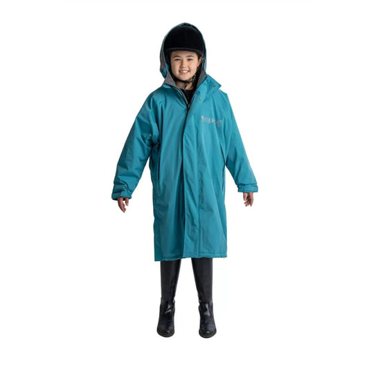 Boomerang Equestrian - Equicoat Pro Kids Long Coat Teal