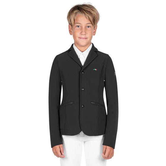 Equiline Boy’s Competition Jacket JonnyK Black - BLACK / 10/11 - Competition Jacket