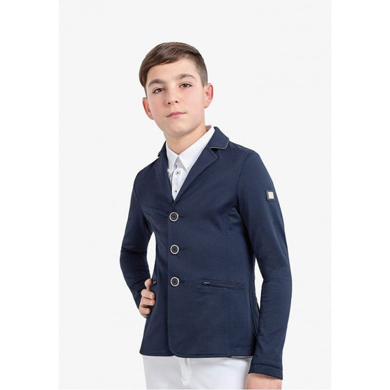 Equiline Boy’s Competition Jacket Steve Navy - 10/11 YEARS - Competition Jacket