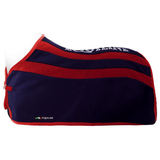 Boomerang Equestrian - Equiline Brianna Fleece Rug Navy