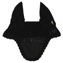  Equiline Earnet Kim With Embroidery Patch Black - FULL - Fly Veil