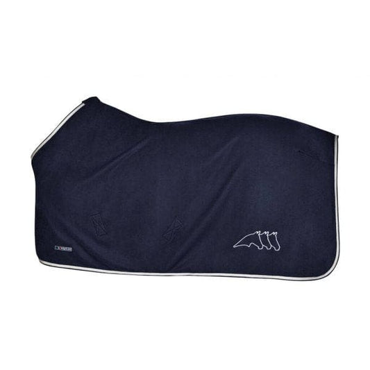 Boomerang Equestrian - Equiline Fleece Rug With Embroidery Cyanus Navy