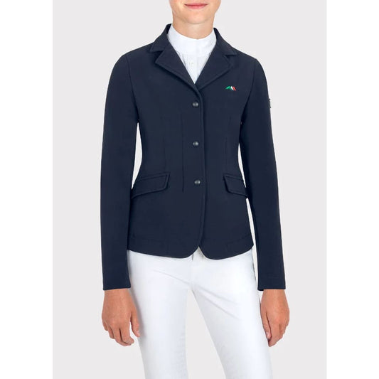 Boomerang Equestrian - Equiline Girl's Competition Jacket Carolink Navy