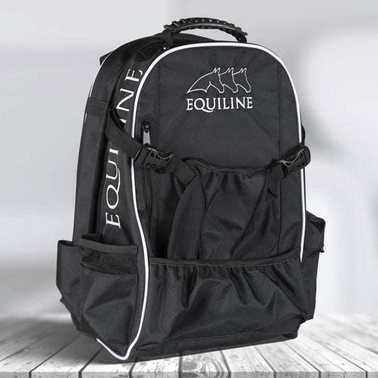 Boomerang Equestrian - Equiline Grooms Backpack Nathan Black