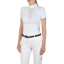  Equiline Ladies Chrissiec Competition Shirt White - Competition Shirt