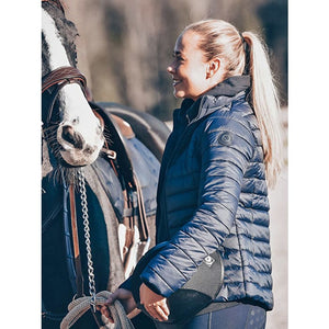 Boomerang Equestrian - Equiline Ladies Eqode Padded Jacket Navy
