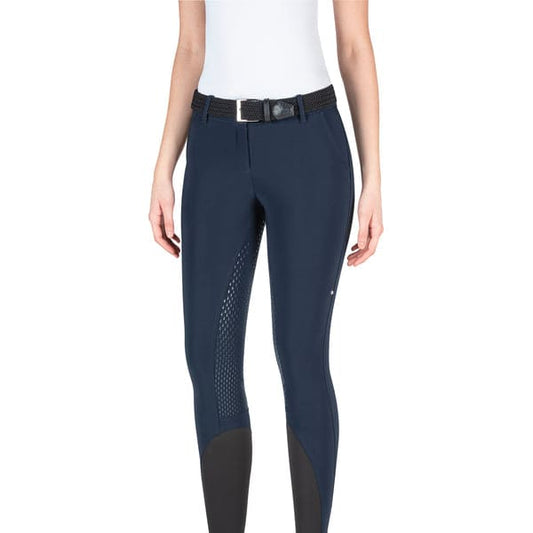Boomerang Equestrian - Equiline Ladies Full Grip Breeches Juliek Navy
