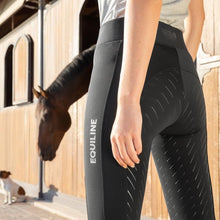  Equiline Ladies Full Grip Riding Tights Christic Black - Riding Tights