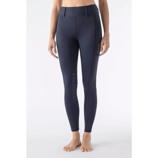 Boomerang Equestrian - Equiline Ladies Knee Grip Tights Carbek Navy