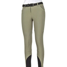  Equiline Ladies Knee Patch Breeches Boston Soft Green - IT 42 / Soft Green - Breeches