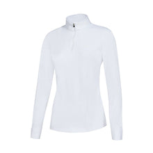  Equiline Ladies Long Sleeved Competition Shirt Casec White - Competition Shirt
