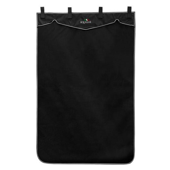 Equiline Long Stable Curtain Black - BLACK / LONG - Stable Curtain