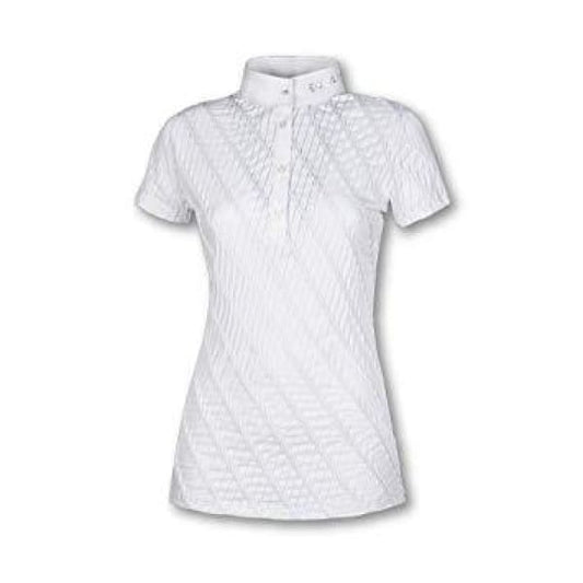 Equiline Mauve Womens Competition Polo Shirt - Competition Polo