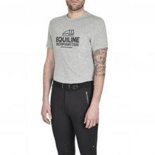  Equiline Men’s Calebec Short Sleeved T Shirt Grey - t shirt