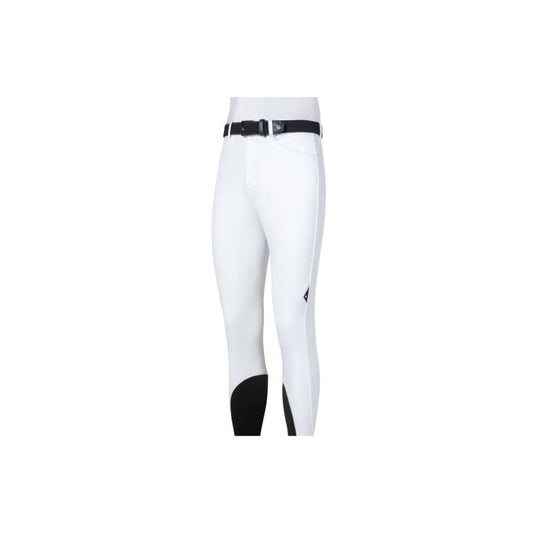 Boomerang Equestrian - Equiline Men's Knee Grip Breeches Wrentk White