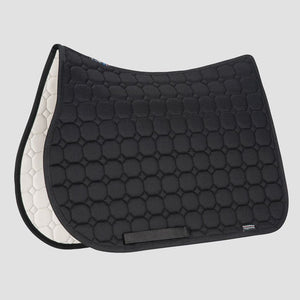 Boomerang Equestrian - Equiline Octagon Saddle Pad Black