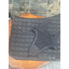 Equiline Octagon Saddlepad & Ears Set Black Glitter - FULL - Saddle Pad