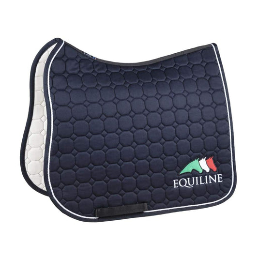 Boomerang Equestrian - Equiline Octagone Team Collection Saddlepad Navy