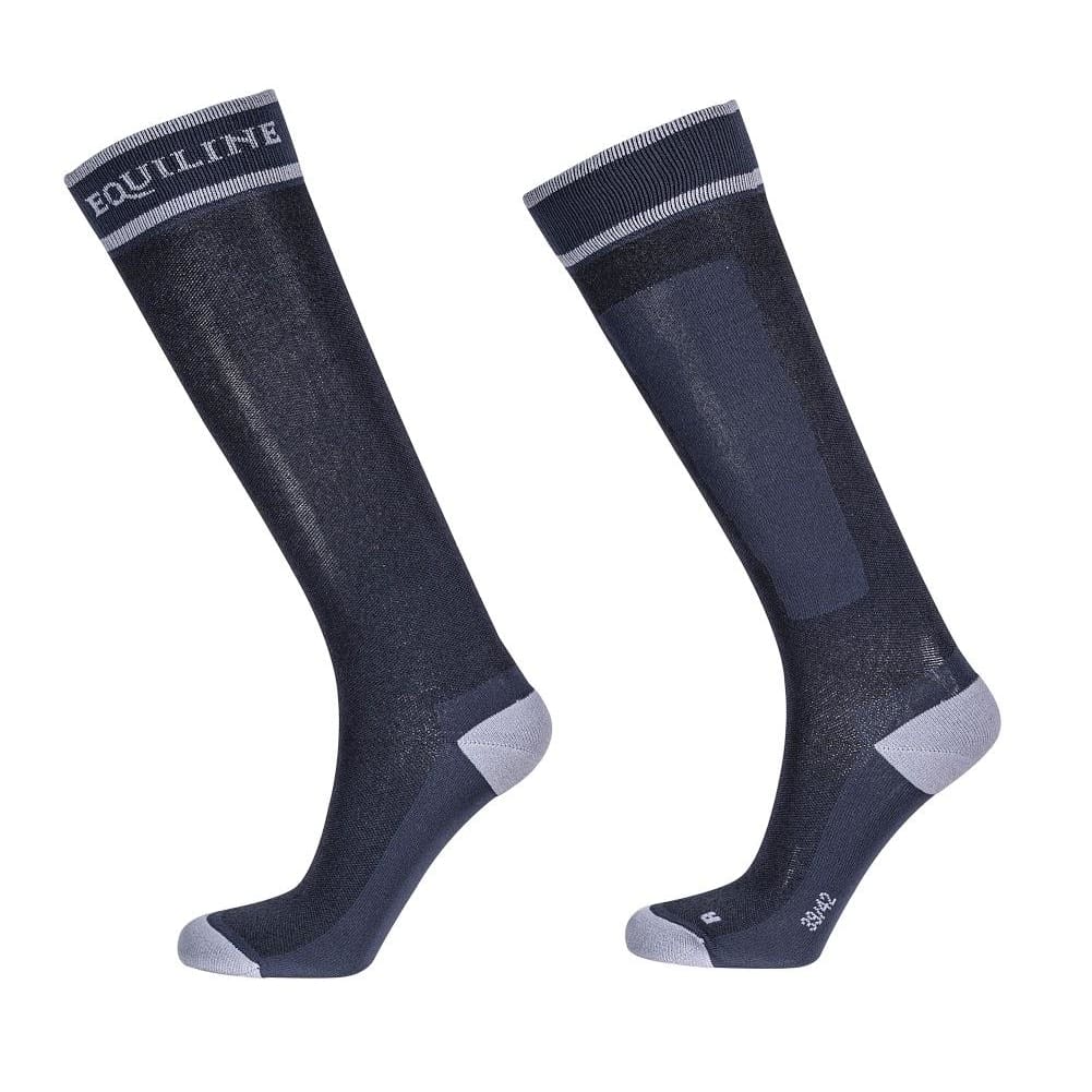 Equiline Unisex Socks Elsone Navy - Socks