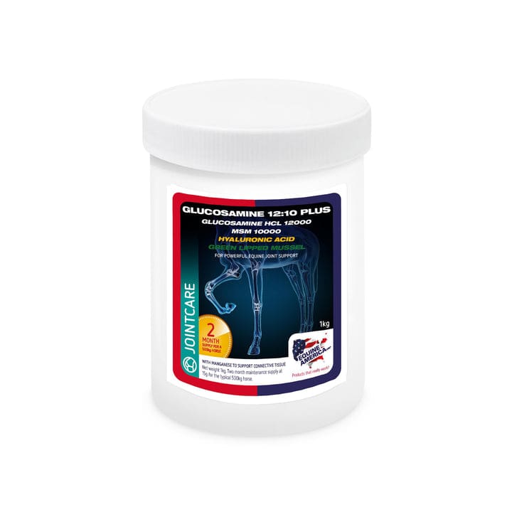 Equine America Glucosamine 12:10 Plus Powder - 1 KG - Glucosamine