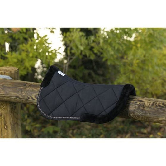 Boomerang Equestrian - Equitheme Half Back Pad Black/Brass