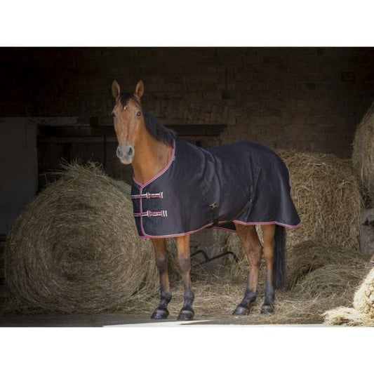 Boomerang Equestrian - Equitheme Light Sheet Black/Pink