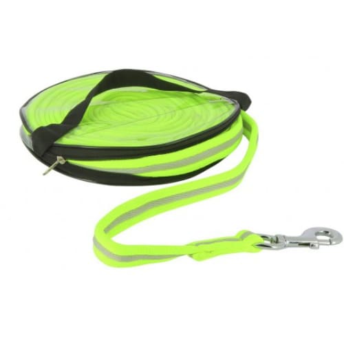 Boomerang Equestrian - Equitheme Lunge Line Hi Viz Yellow