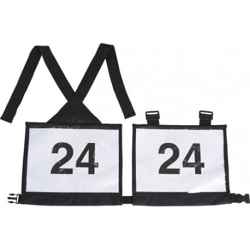 Boomerang Equestrian - Equitheme Number Bib Black