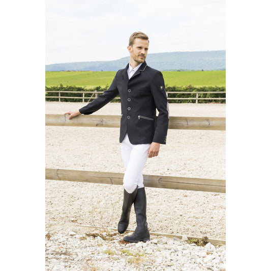 Equitheme Men's Softshell Competition Jacket Black