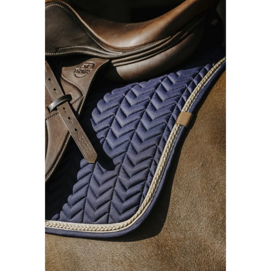 Boomerang Equestrian - Equitheme Jumping Saddle Pad Marine Blue