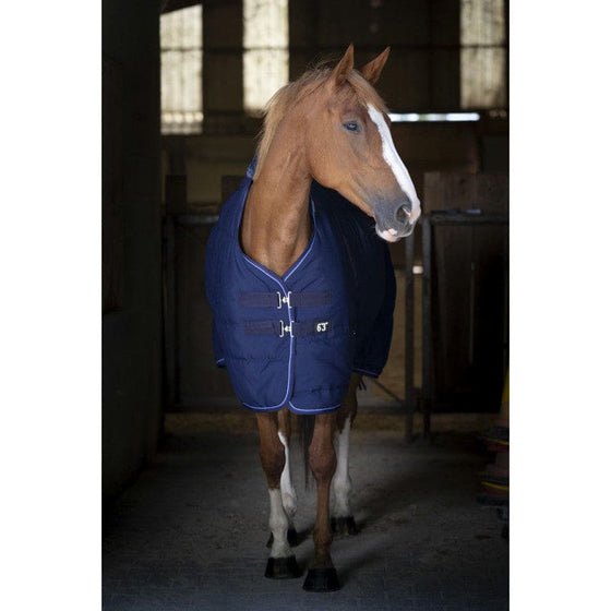 Equitheme Standard Neck Stable Rug 400g Navy - Stable Rug
