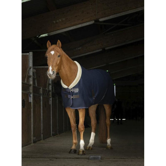 Boomerang Equestrian - Equitheme Teddy Mesh Sheet Navy