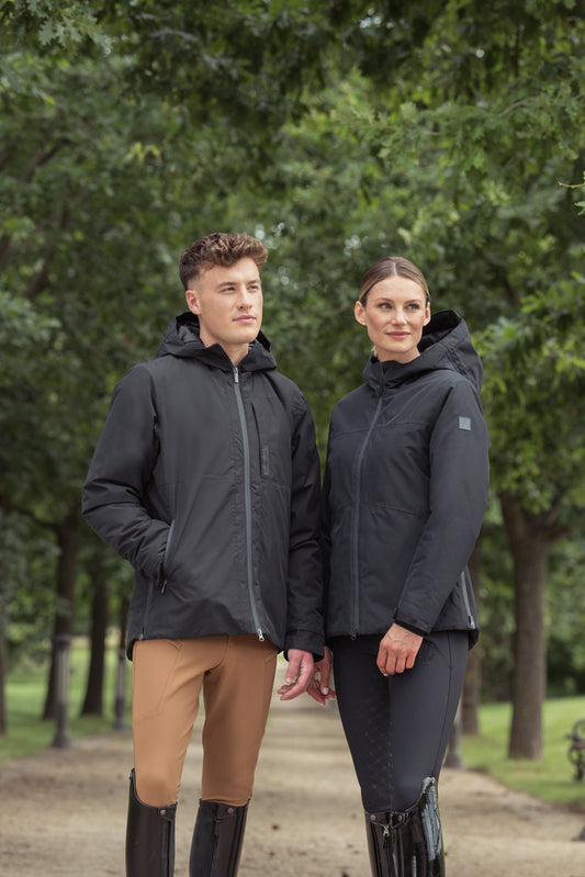 Boomerang Equestrian - Eskadron Men's Waterproof Jacket Heritage Black