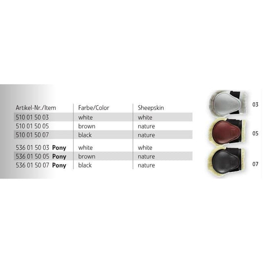 Boomerang Equestrian - Eskadron Fetlock Boot With Sheepskin